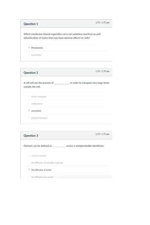 BIOS 251 Week 3 Practice Quiz
