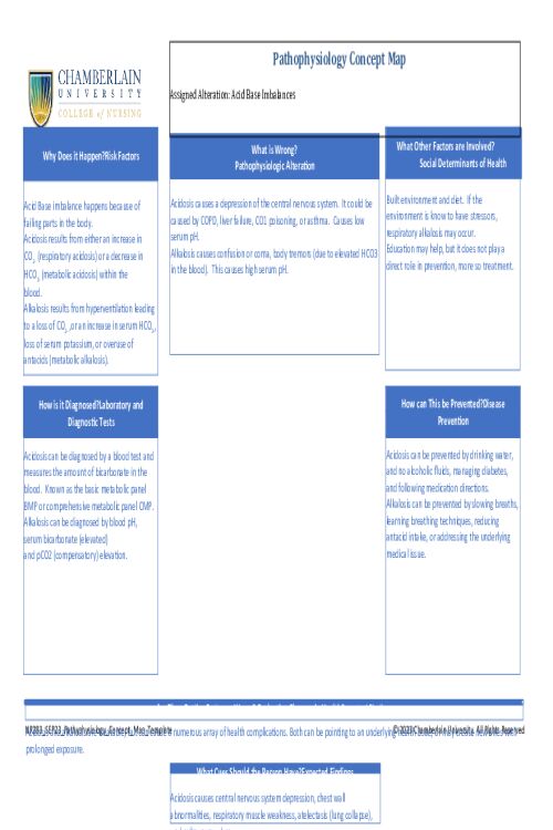 NR 283 Week 6 Concept Maps_ Acid-Base Imbalances