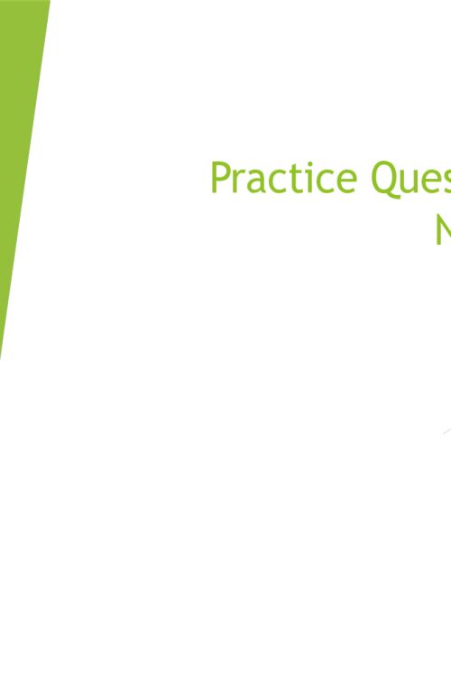 NR 283 Week 8 Comprehensive Final Exam Practice Questions Week 1 - 7