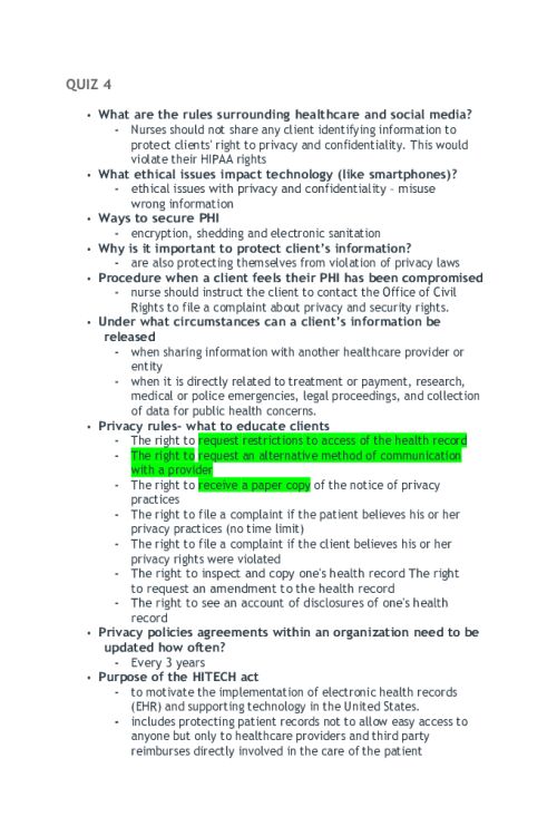 NR 360 Week 6 Module 6 Quiz 4