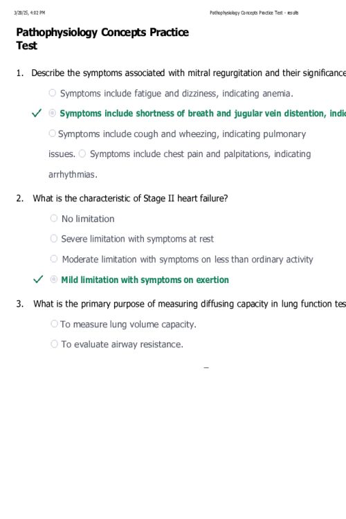 NR 507 Week 4 Midterm Exam Practice Questions-Answers
