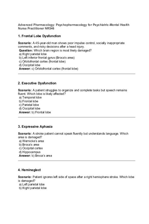 NR 546 Week 4 Midterm Exam - 150 Questions with Answers
