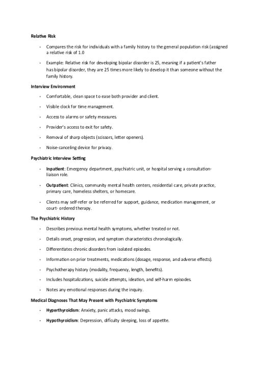 NR 548 Week 4 Exam 2 Study Guide.