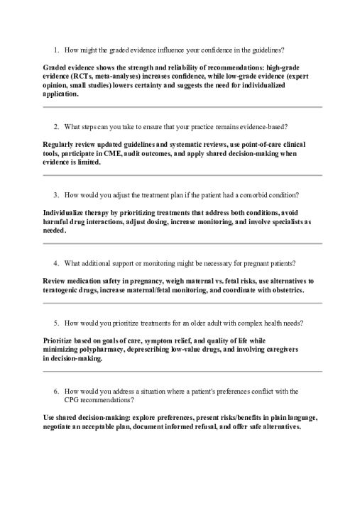 NR 565 Week 4 Midterm Practice Exam Questions-Answers