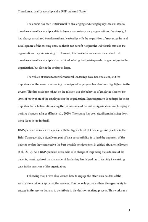 NR 703 Week 8 Discussion; Reflection on Learning and Practice Readiness